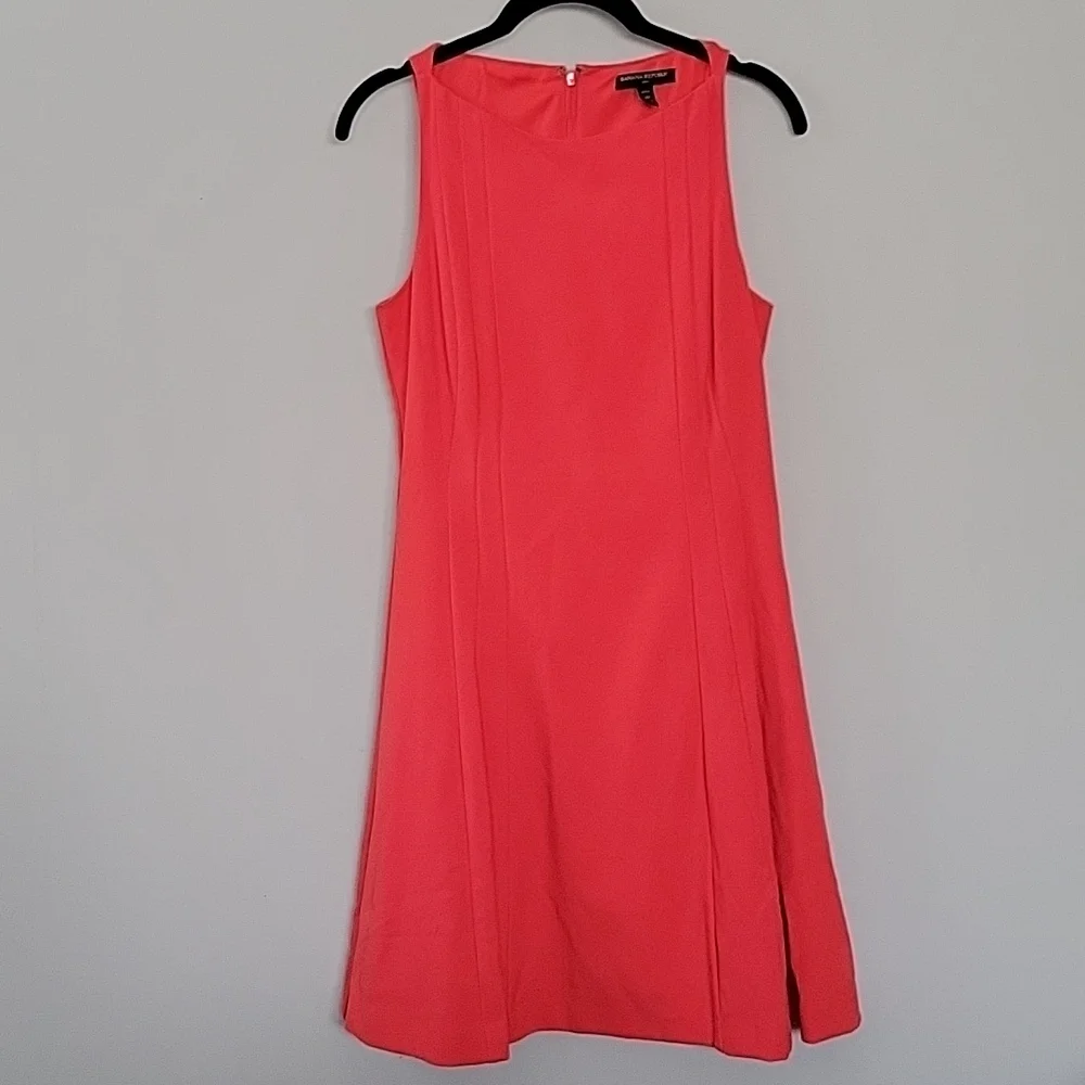 Banana Republic 6P Petite fit and flare dress - Picture 1 of 3